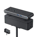 Nano Power Strip, Desk Clamp, 70W Max, 1500J Surge Protector, 2 USB C